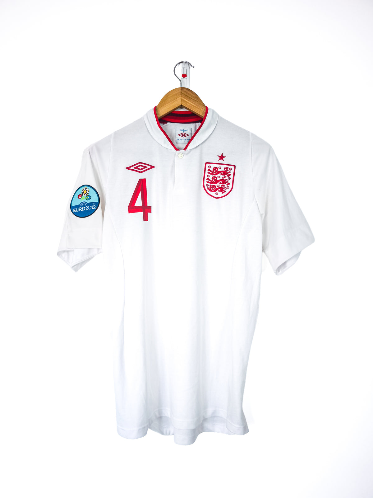 Camisola Oficial Inglaterra 2012 | Gerrard #4