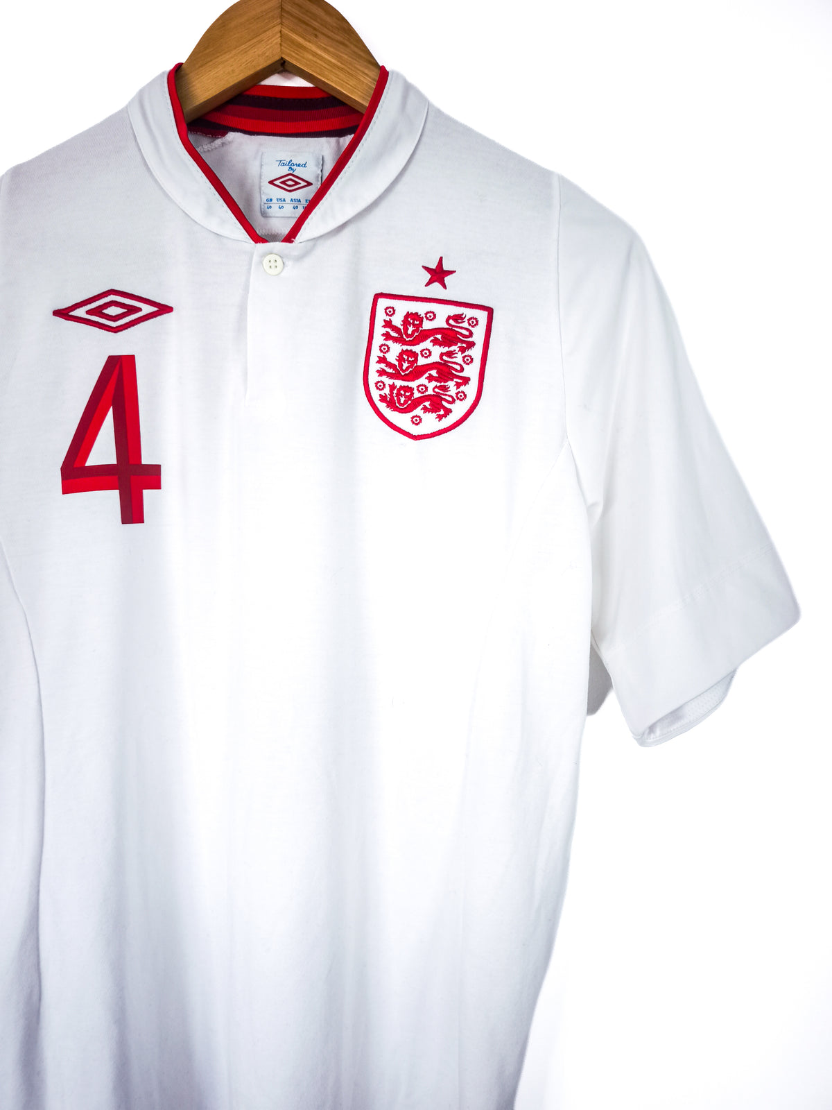 Camisola Oficial Inglaterra 2012 | Gerrard #4