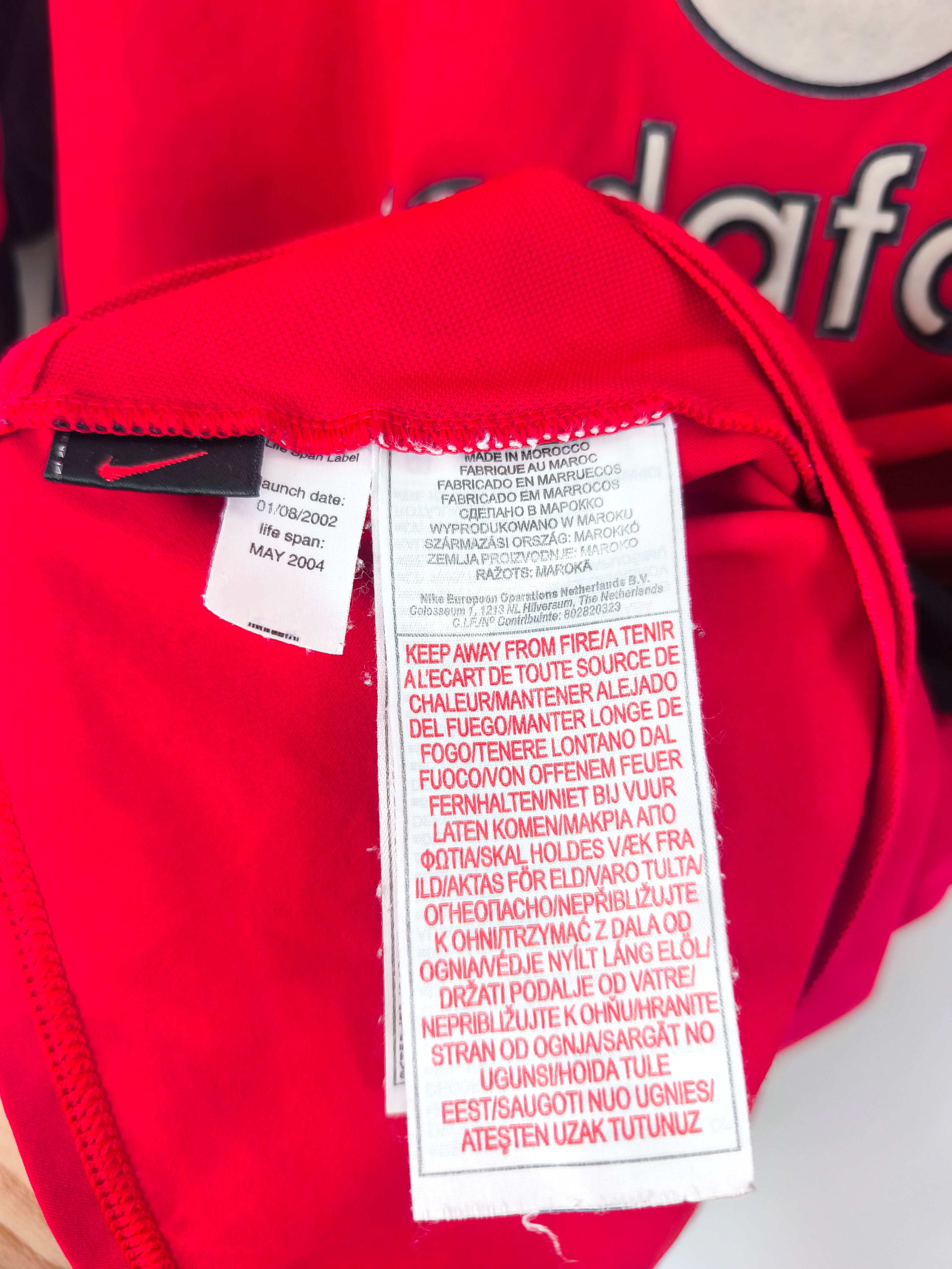 Camisola Oficial Manchester United 2002/04 | Verón #4