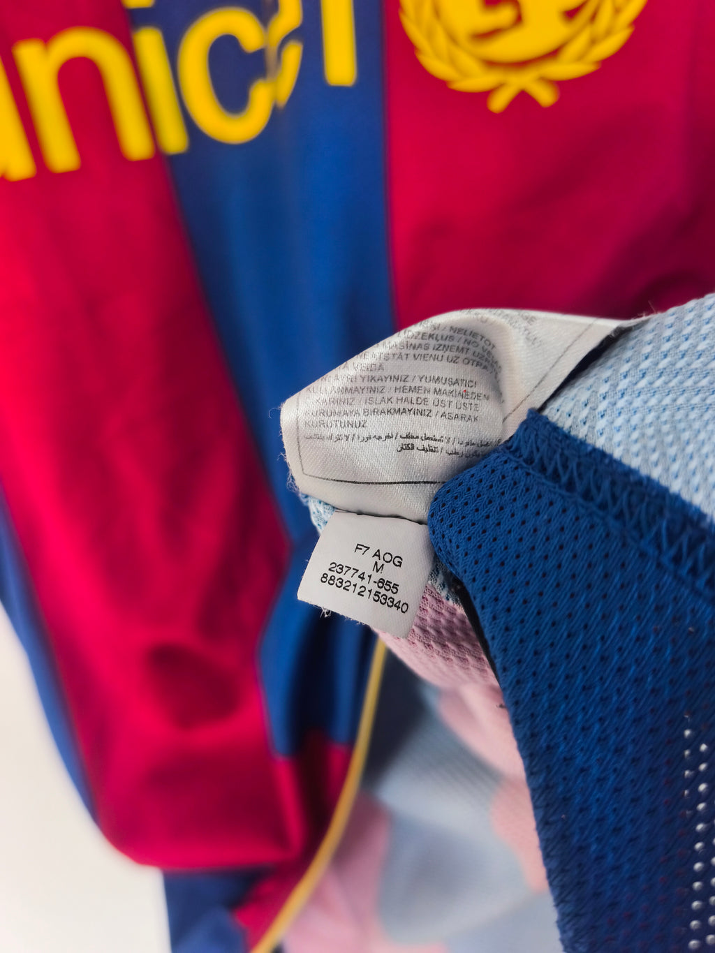 Camisola Oficial FC Barcelona 2007/08 | Ronaldinho #10
