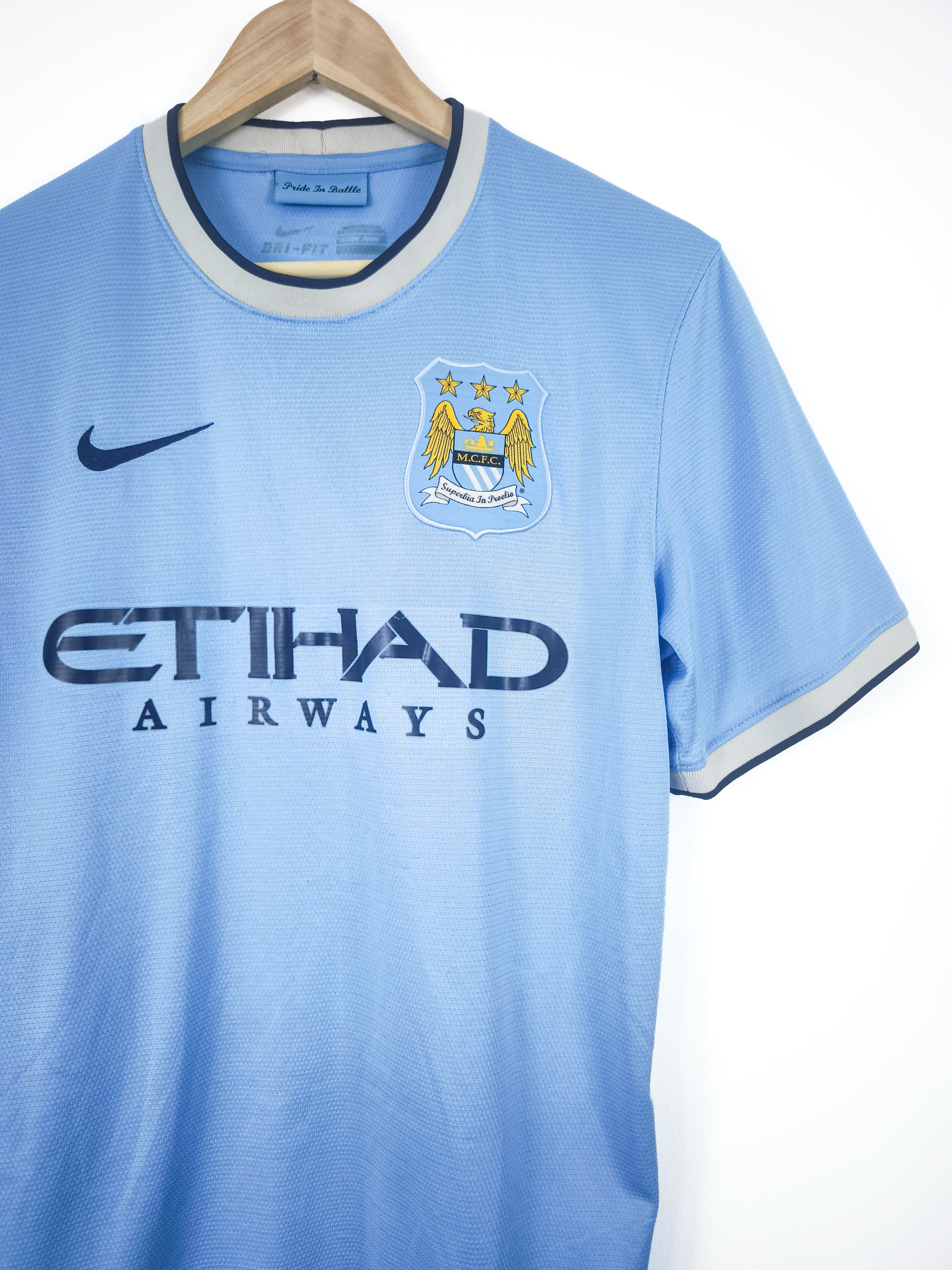Camisola Oficial Manchester City 2013/14 | Dzeko #10