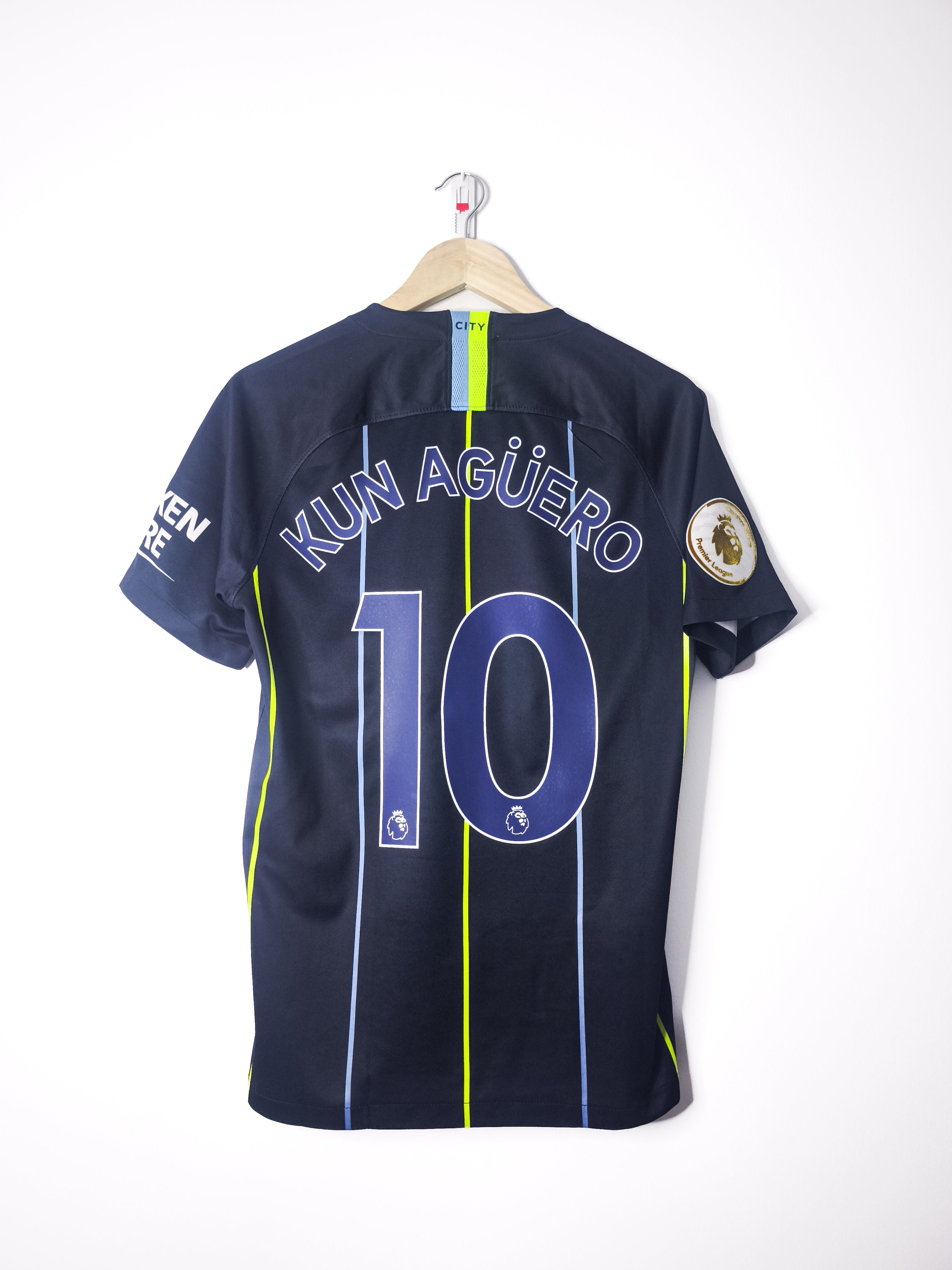 Camisola Oficial Manchester City 2018/19 | Kun Agüero #10