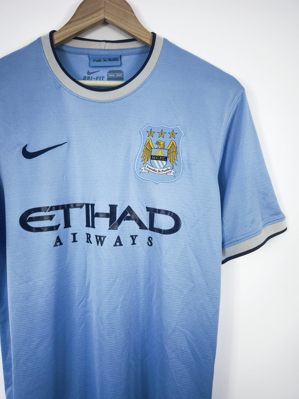 Camisola Oficial Manchester City 2013/14 | Dzeko #10