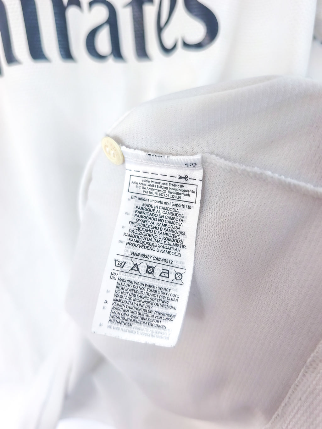 Camisola Oficial Real Madrid 2018/19 | Benzema #9