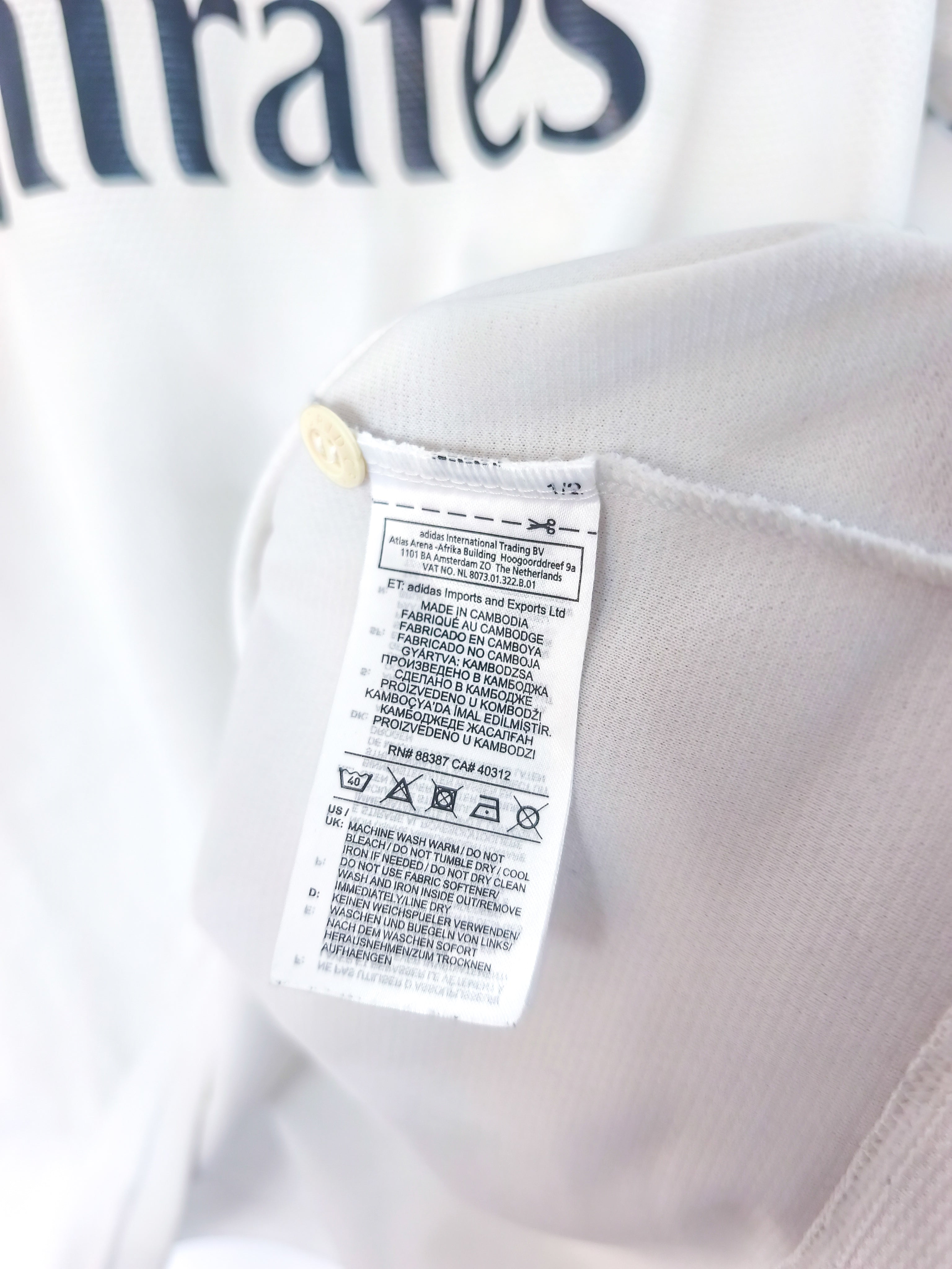Camisola Oficial Real Madrid 2018/19 | Benzema #9