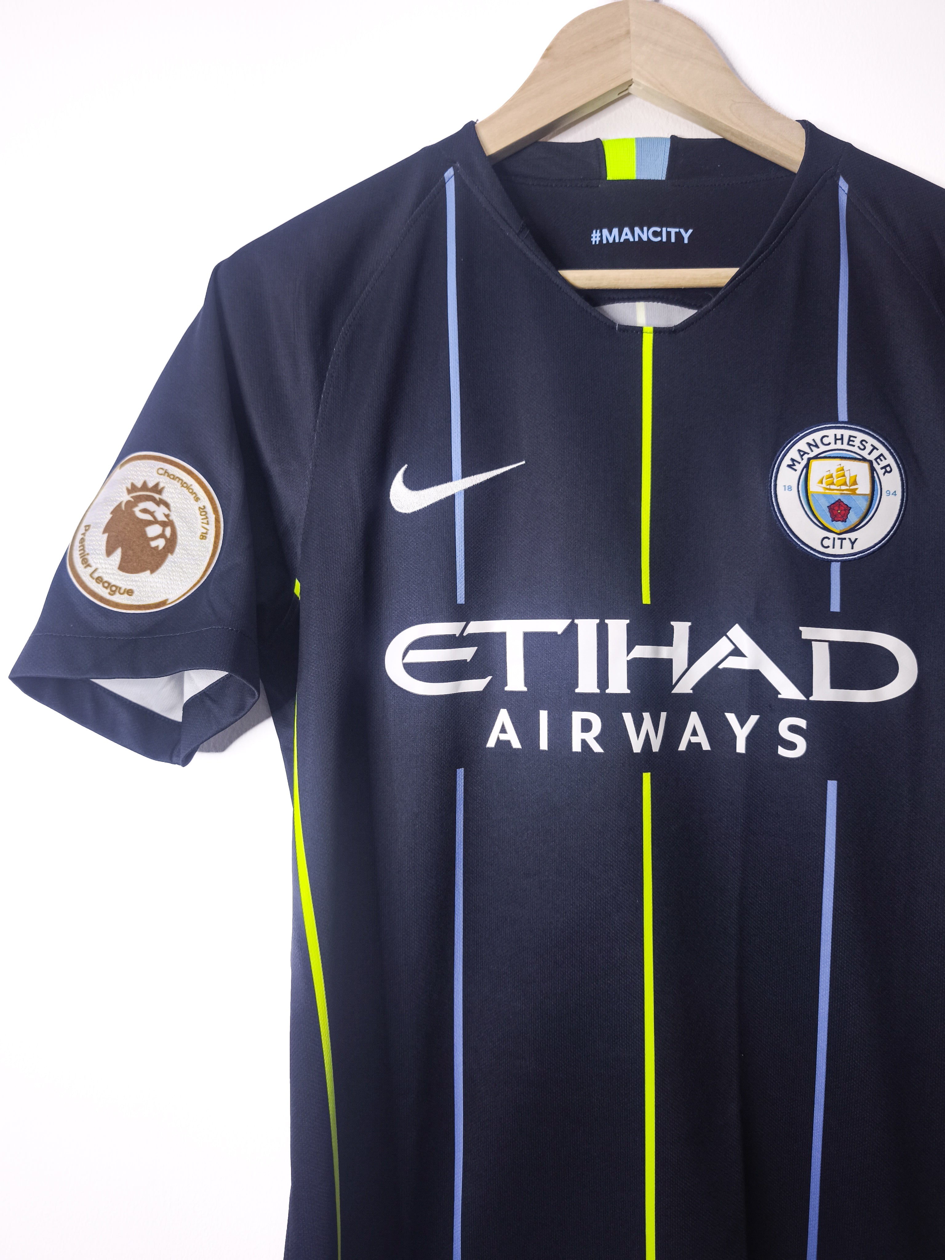 Camisola Oficial Manchester City 2018/19 | Kun Agüero #10