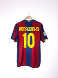 Camisola Oficial FC Barcelona 2007/08 | Ronaldinho #10