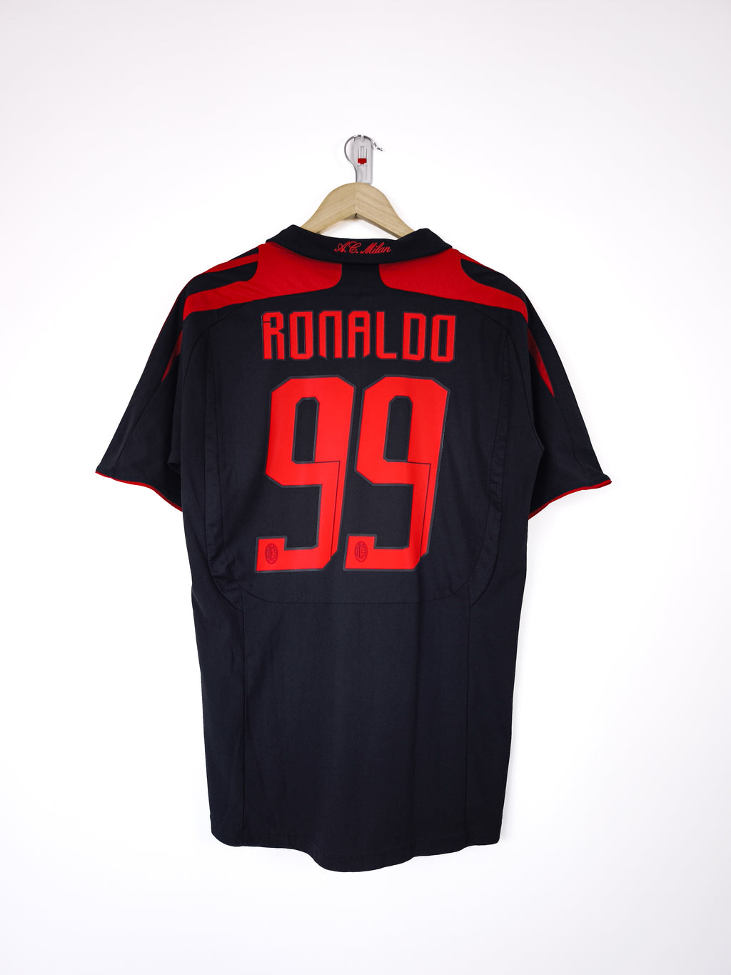 Camisola Oficial AC Milan 2007/08 | Ronaldo #99