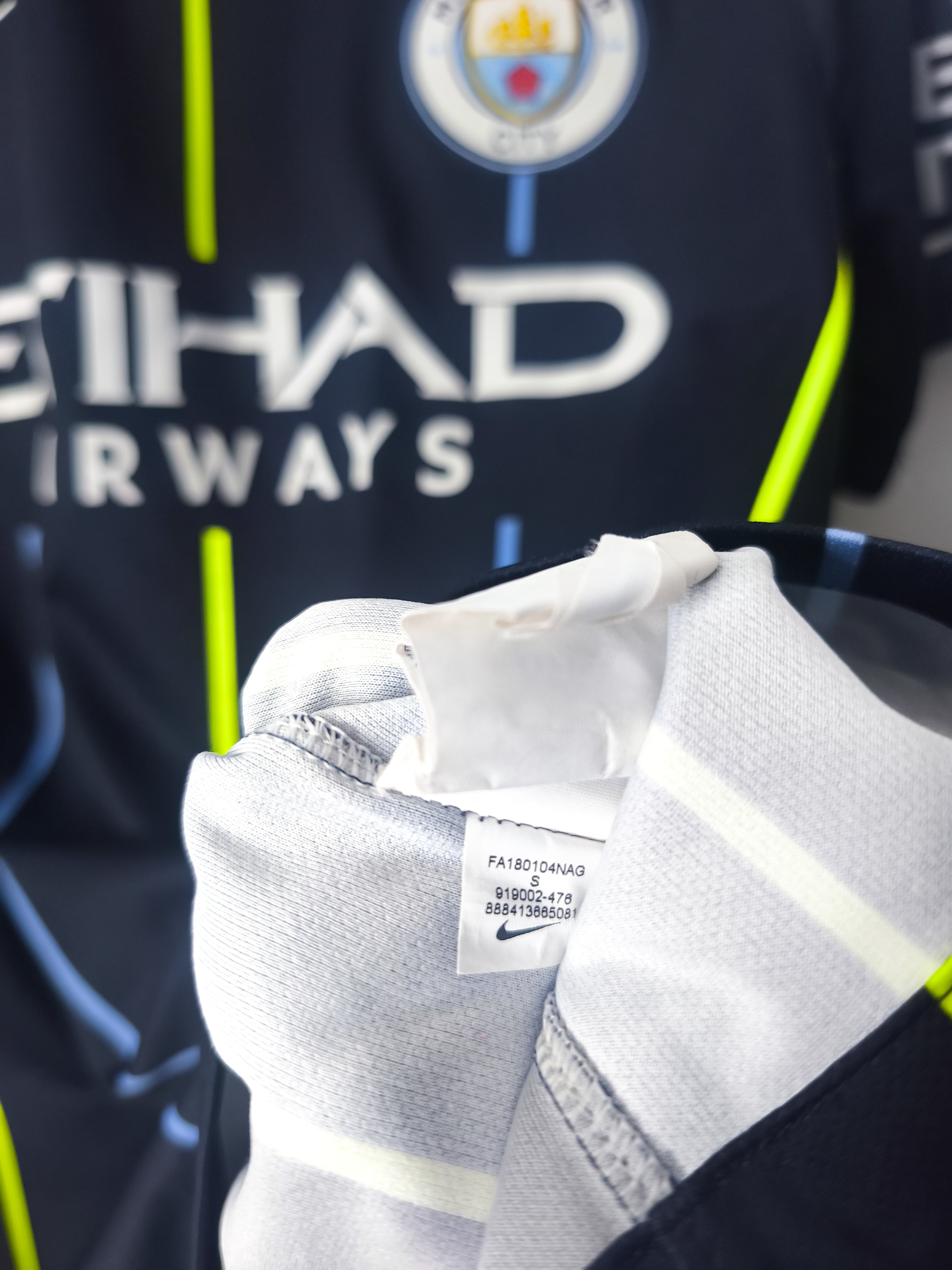 Camisola Oficial Manchester City 2018/19 | Kun Agüero #10