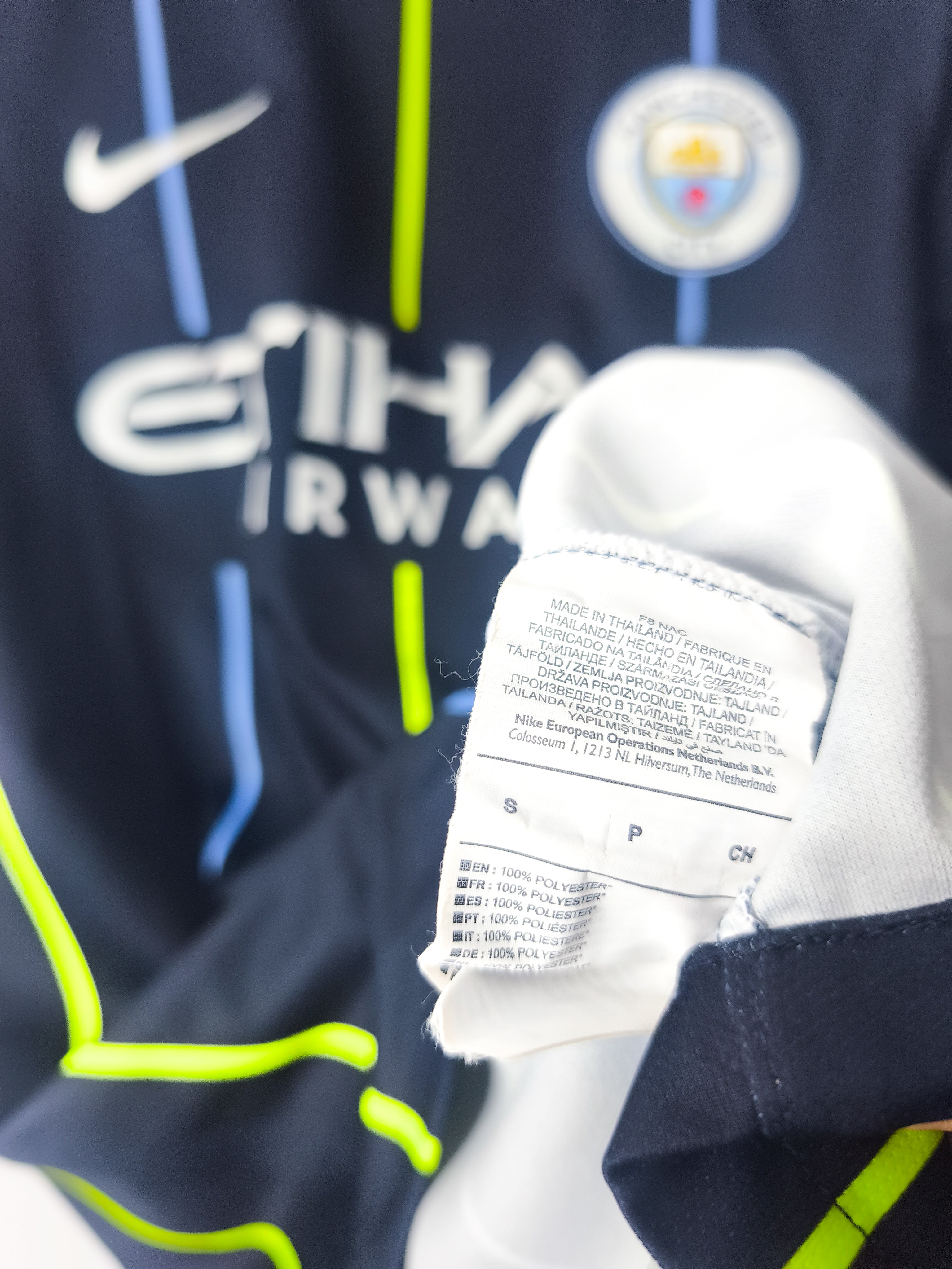 Camisola Oficial Manchester City 2018/19 | Kun Agüero #10