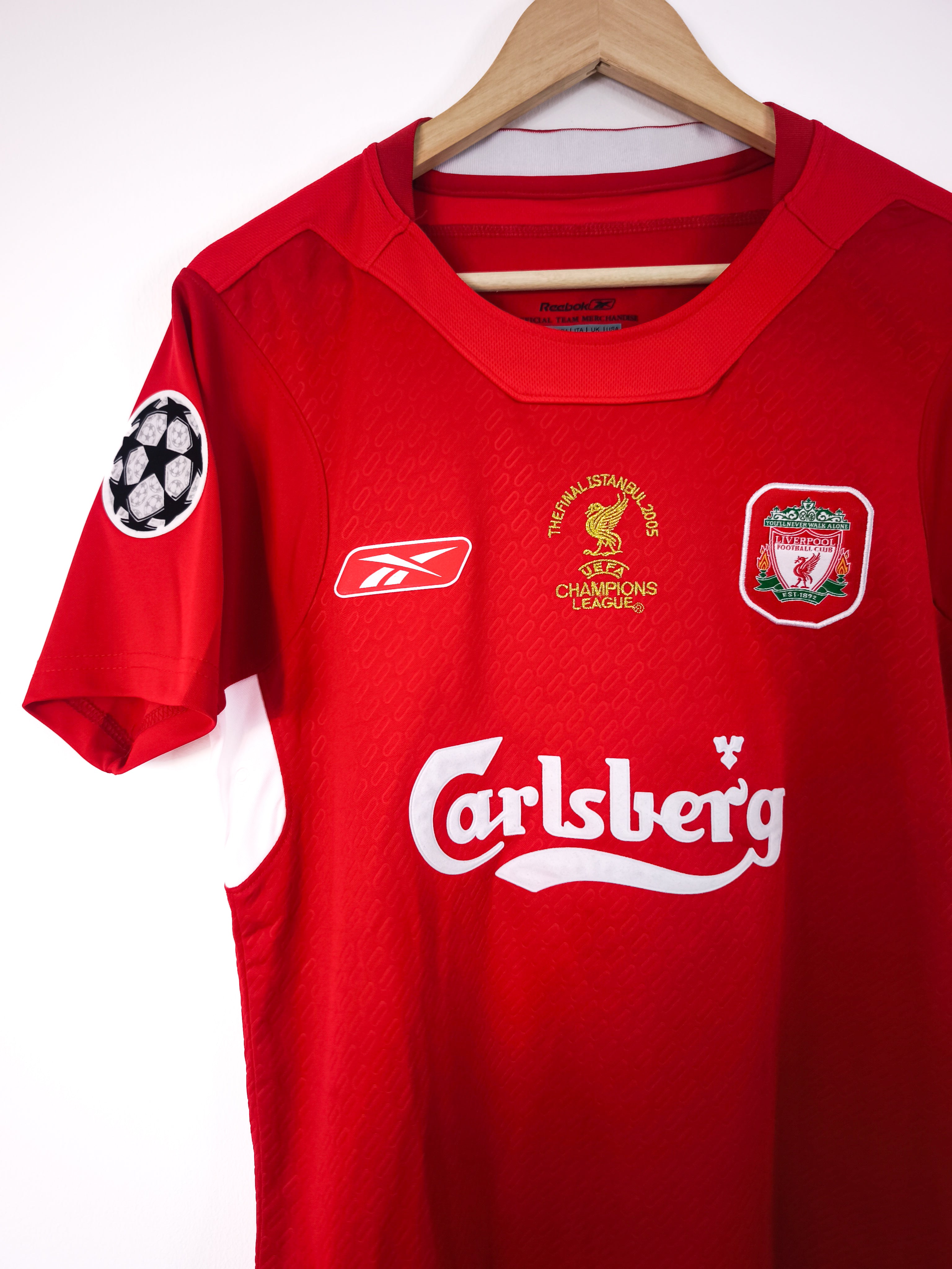 Camisola Oficial Liverpool 2004/06 | Gerrard #8