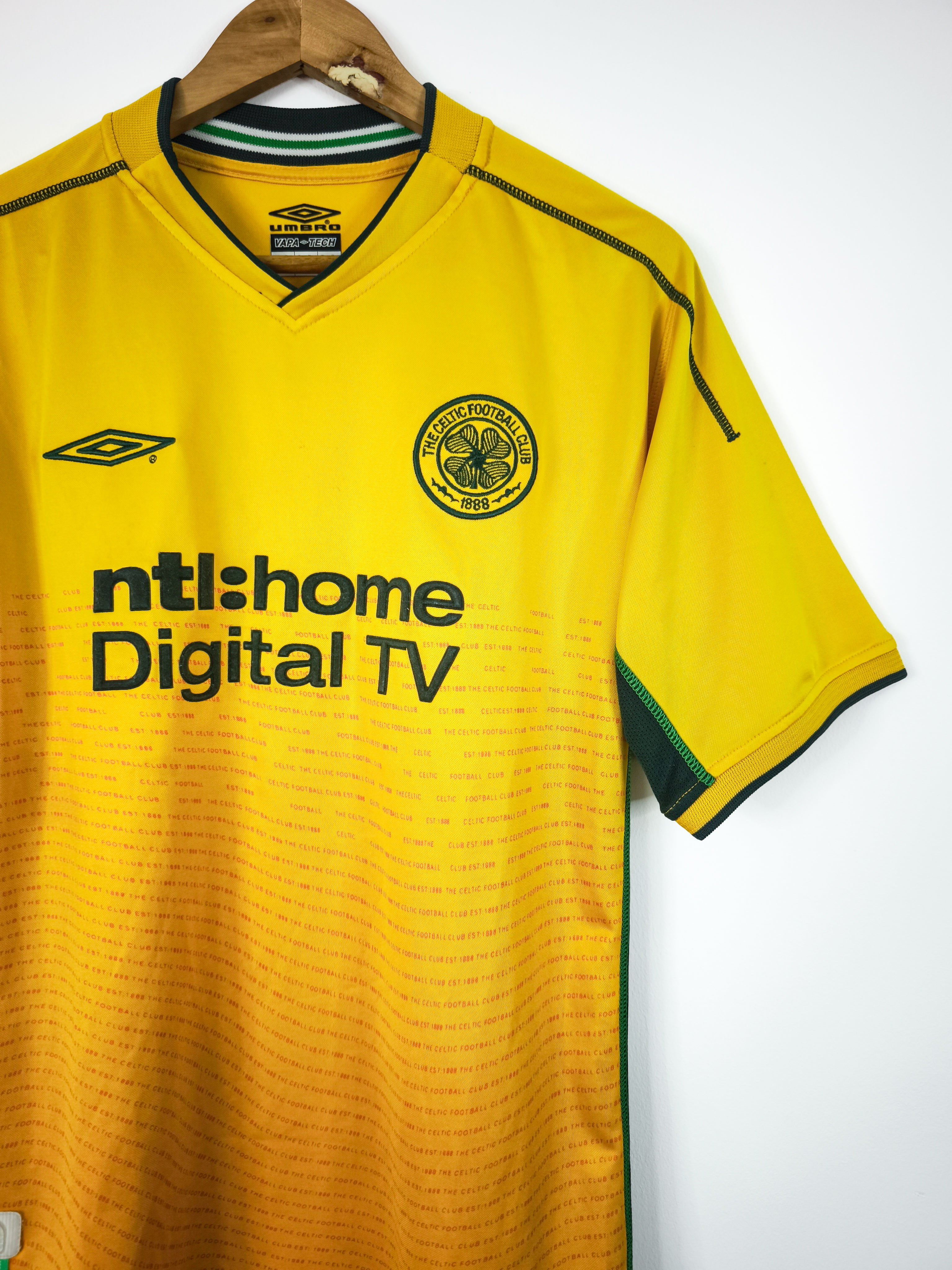 Camisola Oficial Celtic 2002/03 | Larsson #7