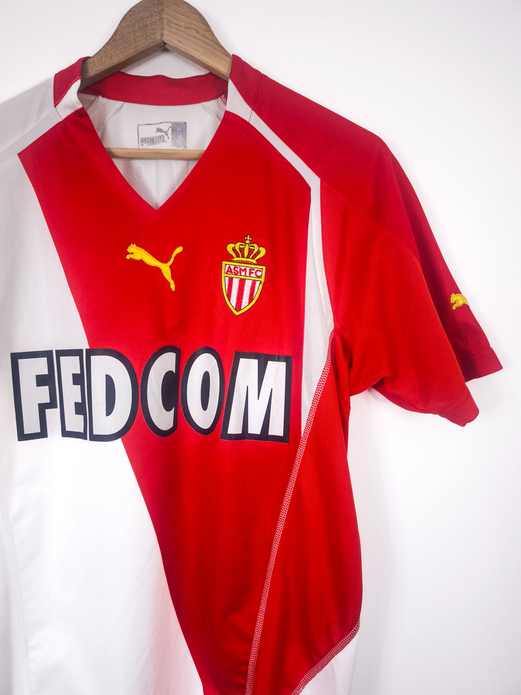 Camisola Oficial AS Monaco 2004/05 | Evra #3