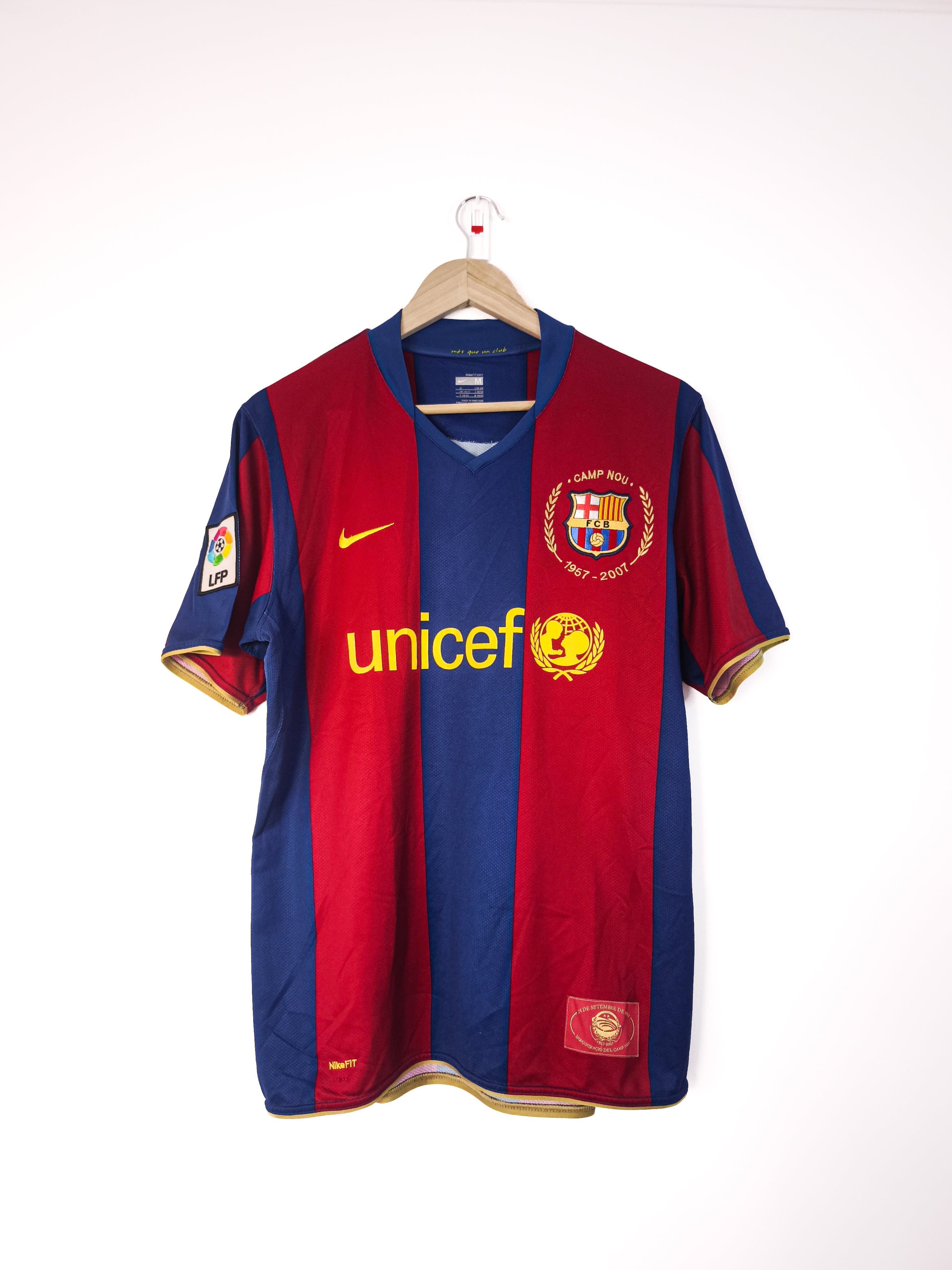 Camisola Oficial FC Barcelona 2007/08 | Ronaldinho #10