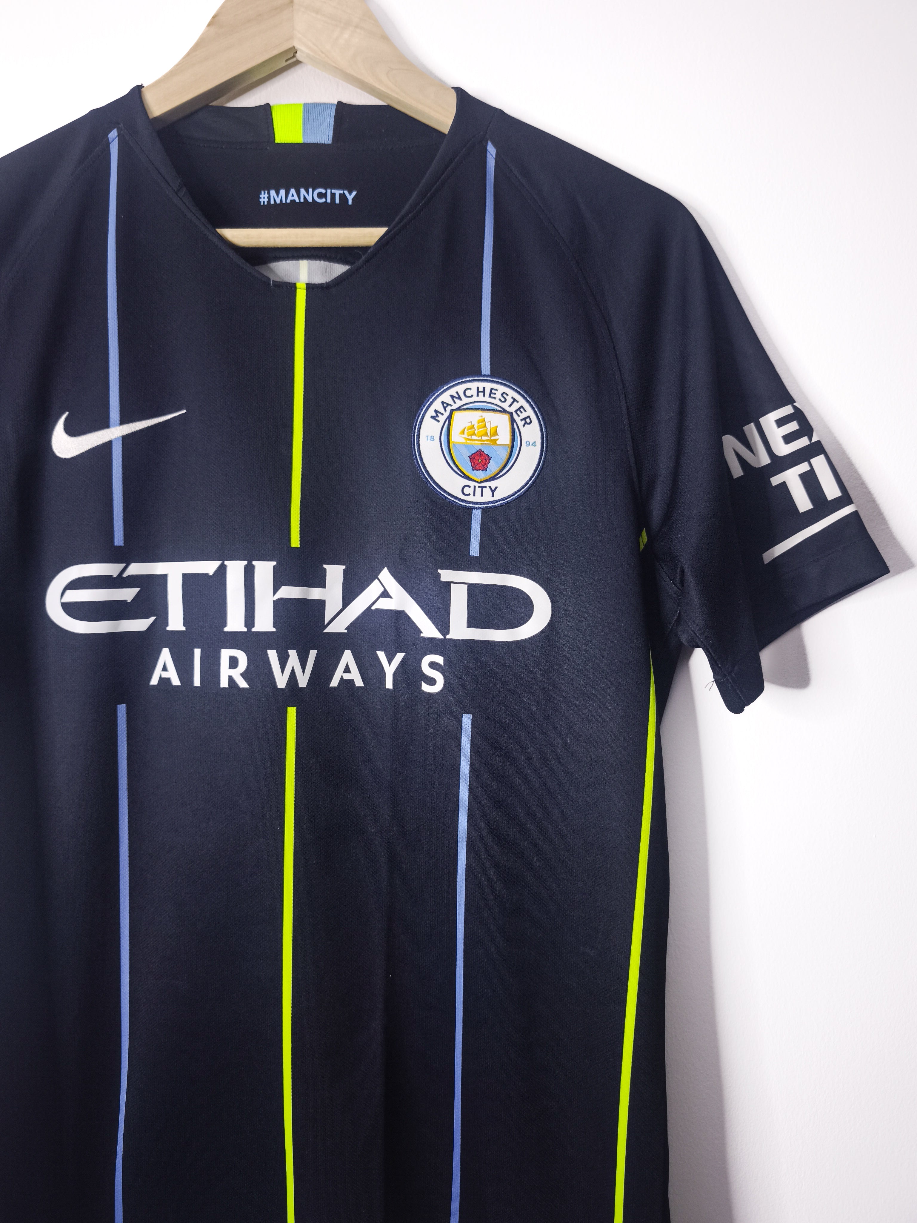 Camisola Oficial Manchester City 2018/19 | Kun Agüero #10