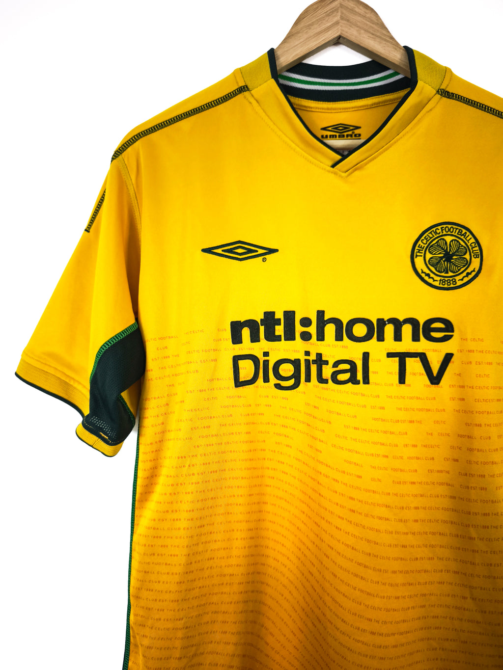 Camisola Oficial Celtic 2002/03 | Larsson #7