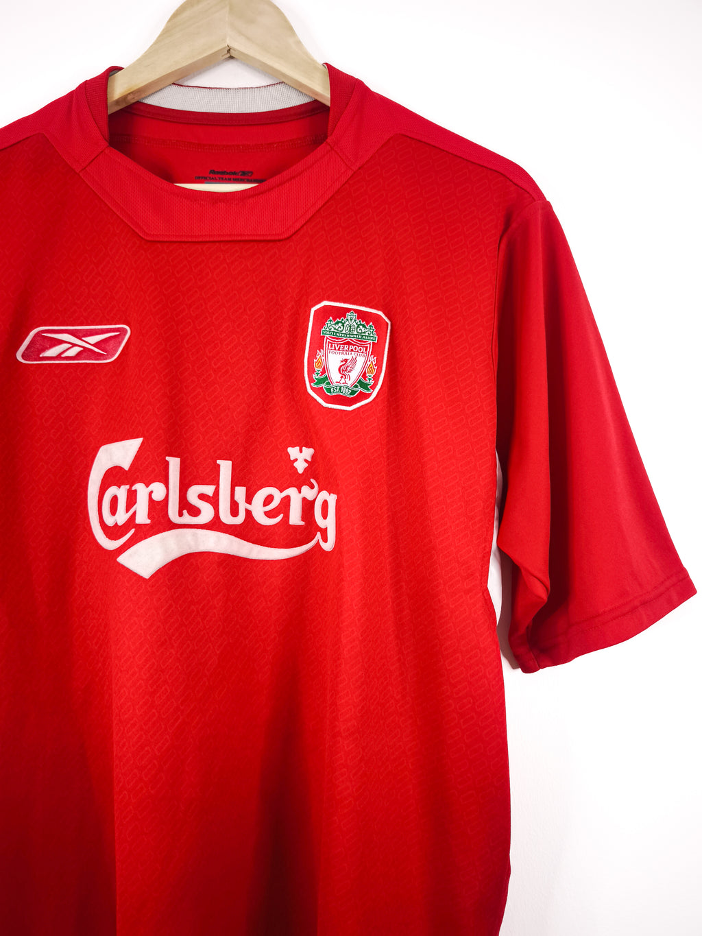 Camisola Oficial Liverpool 2004/06 | Gerrard #8