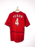 Camisola Oficial Manchester United 2002/04 | Verón #4