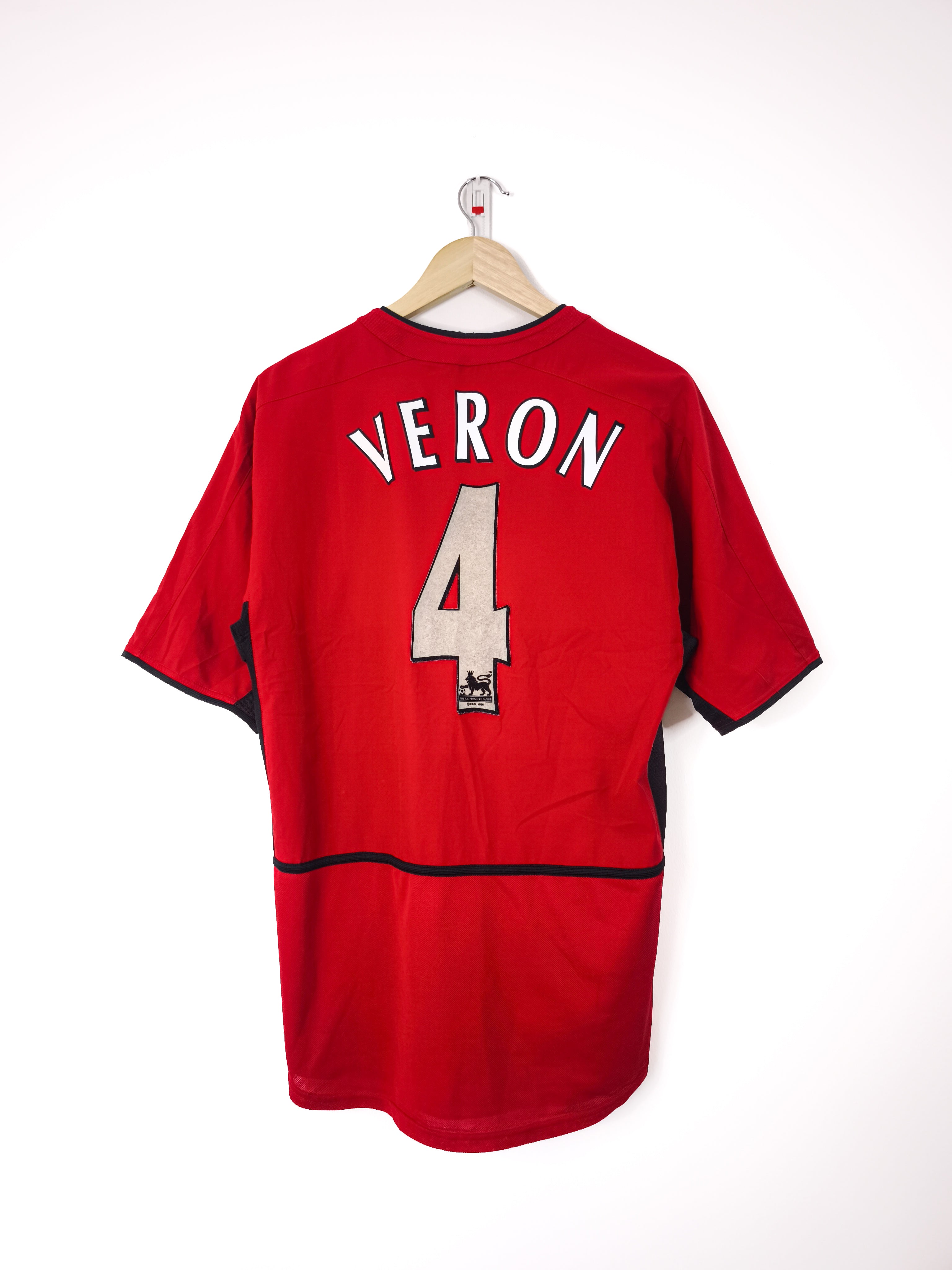 Camisola Oficial Manchester United 2002/04 | Verón #4