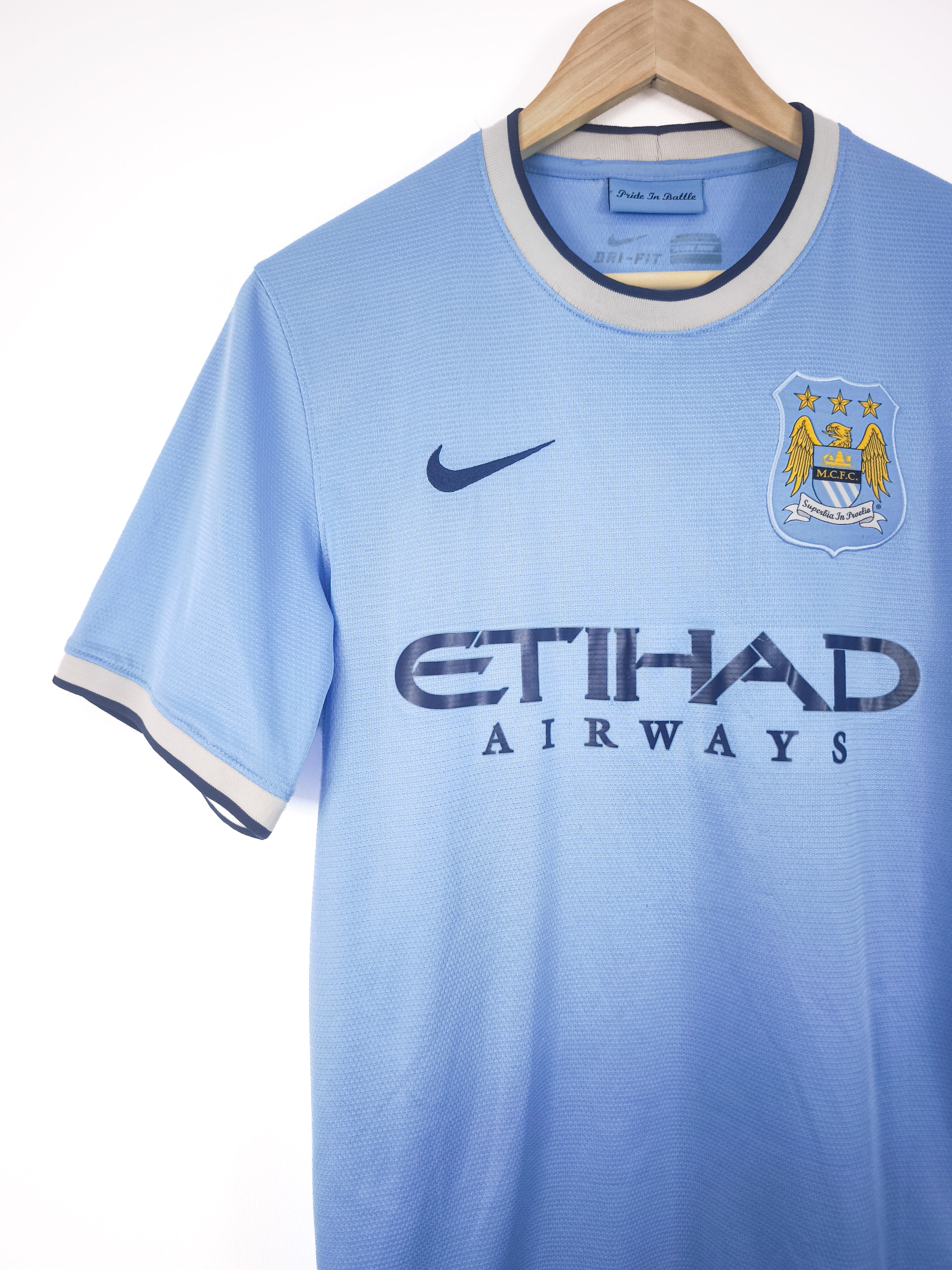 Camisola Oficial Manchester City 2013/14 | Dzeko #10
