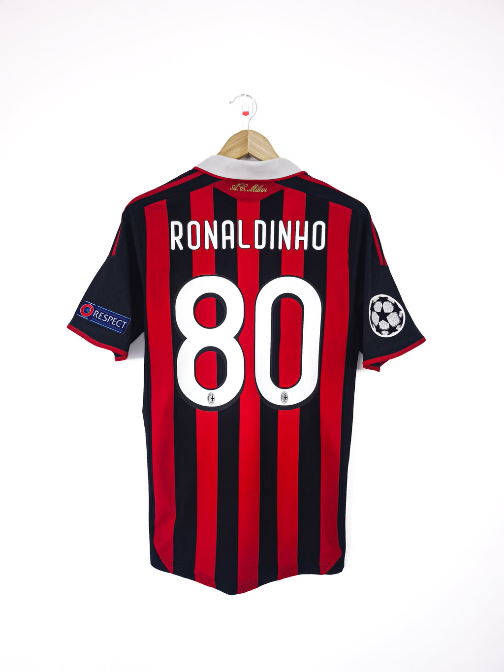Camisola Oficial AC Milan 2009/10 | Ronaldinho #80
