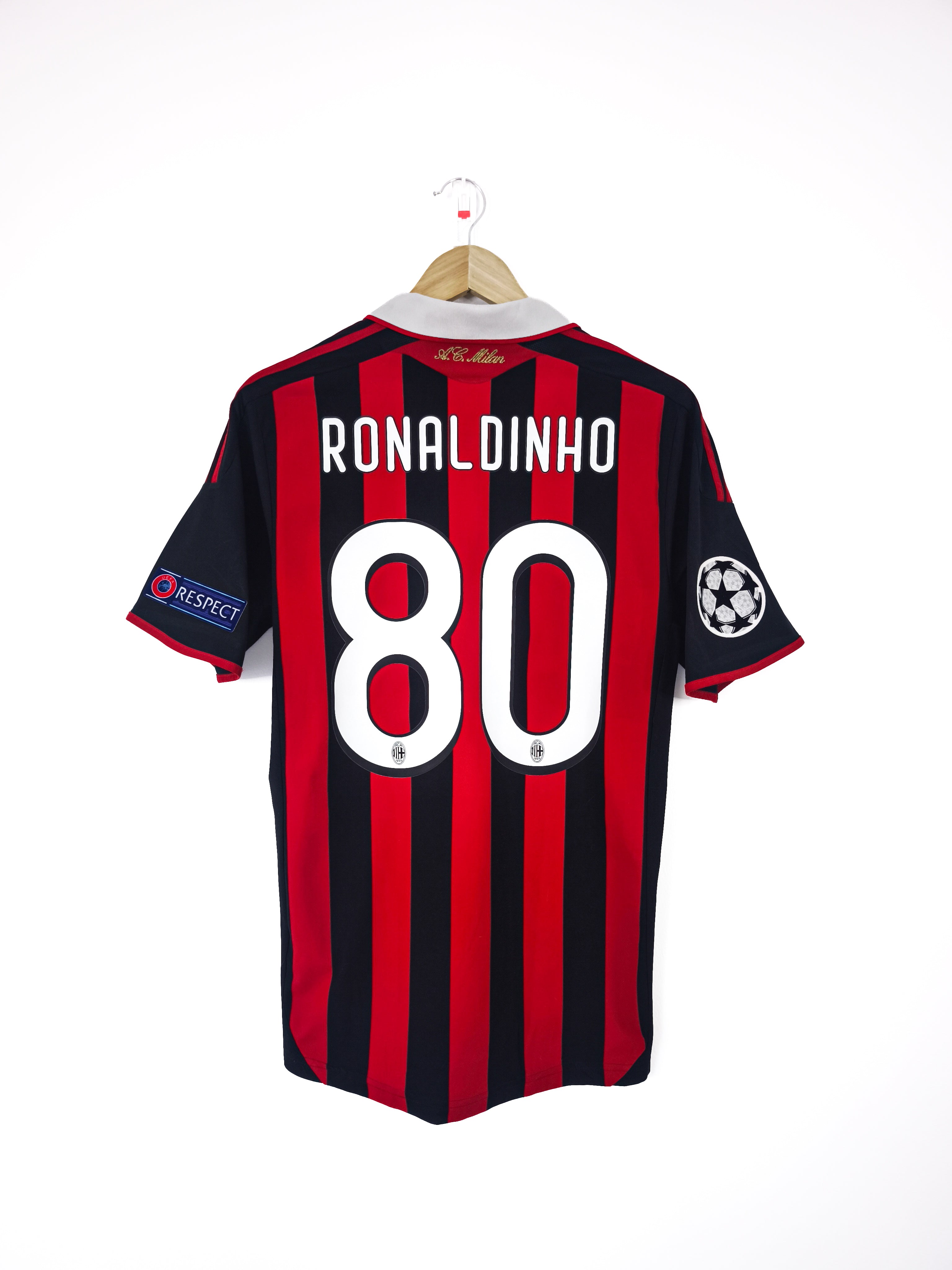 Camisola Oficial AC Milan 2009/10 | Ronaldinho #80