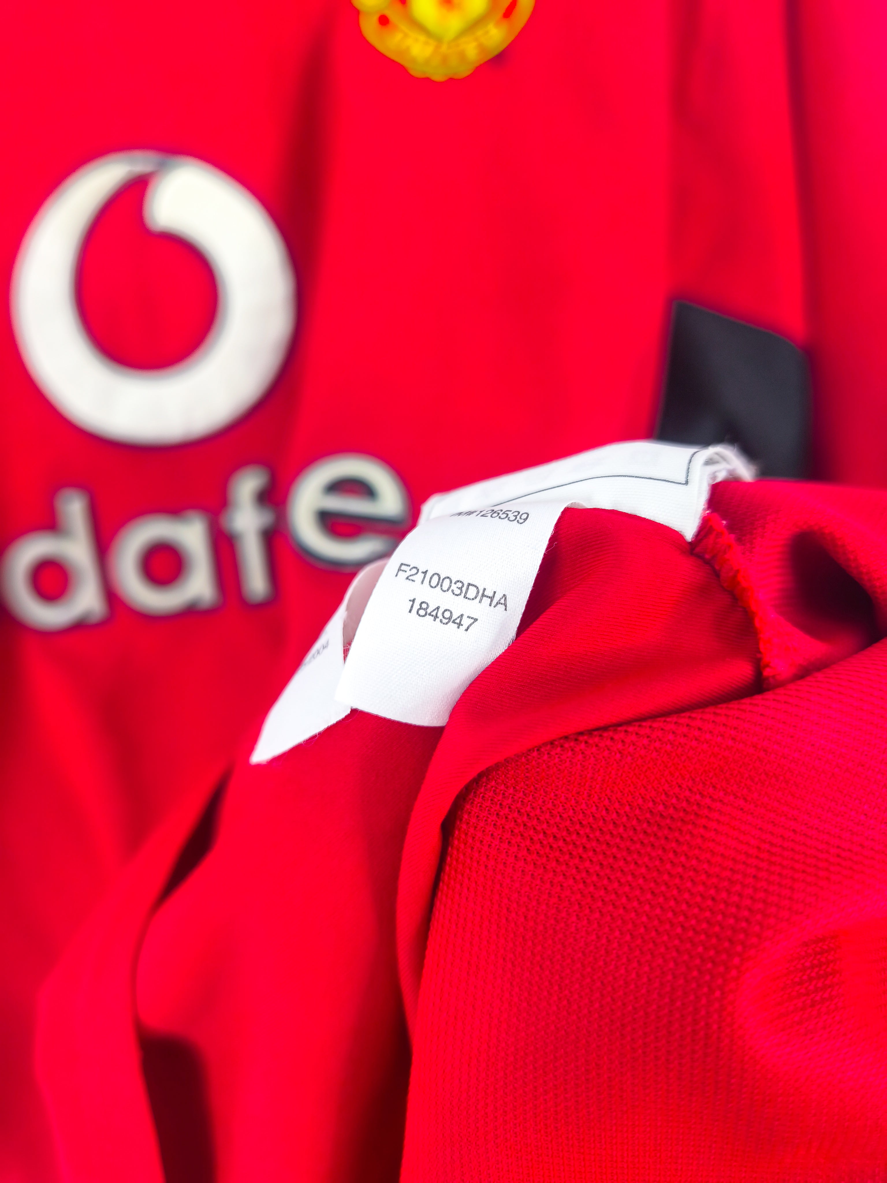 Camisola Oficial Manchester United 2002/04 | Saha #9