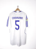 Camisola Oficial Real Madrid 2007/08 | Cannavaro #5