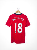 Camisola Oficial Manchester United 2009/10 | Scholes #18