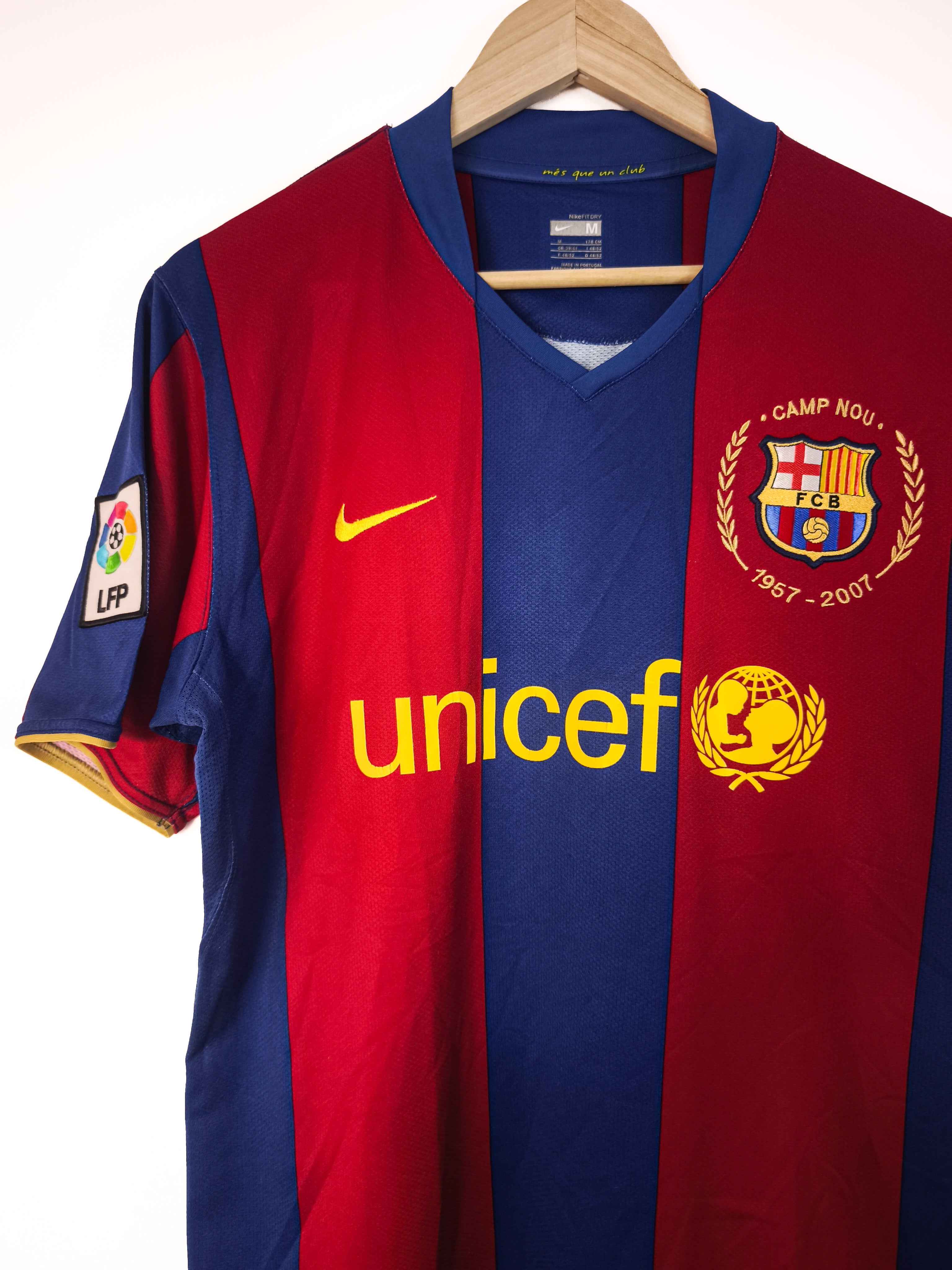 Camisola Oficial FC Barcelona 2007/08 | Ronaldinho #10