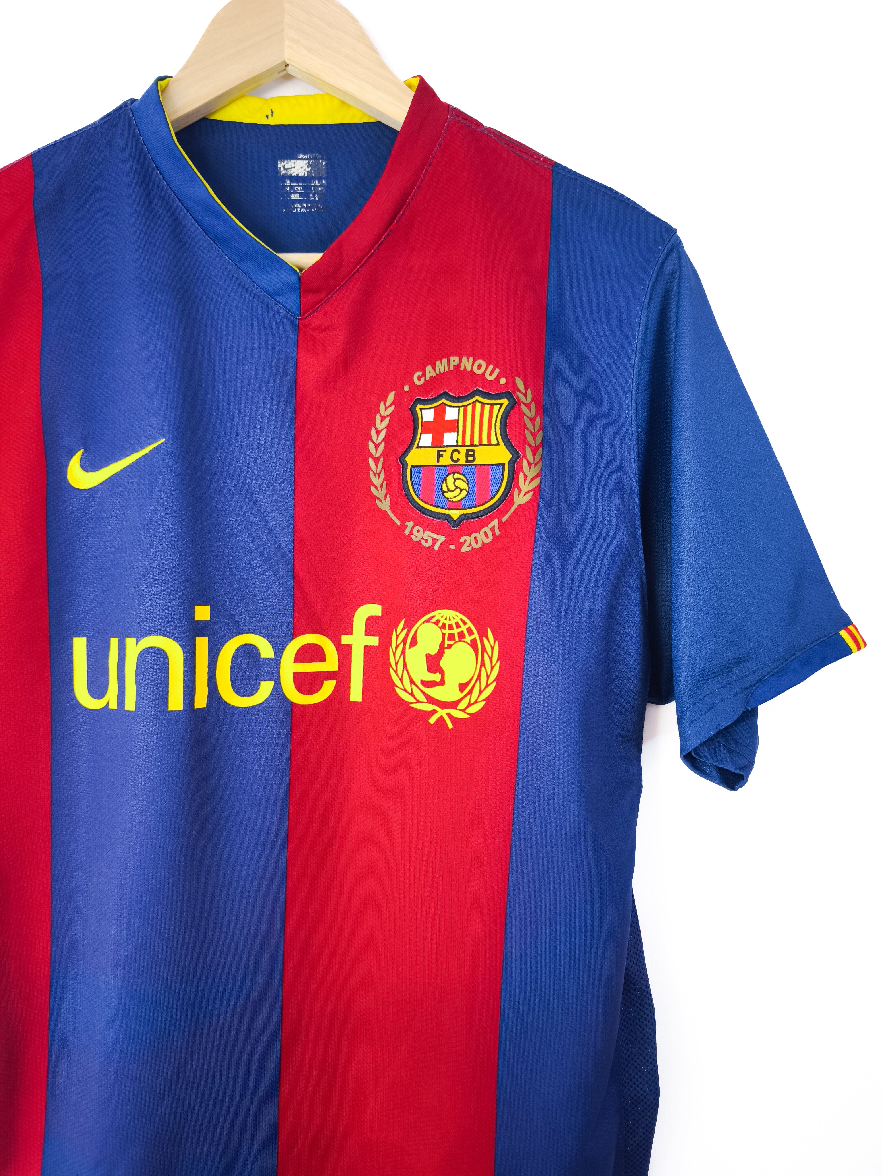 Camisola Oficial FC Barcelona 2006/08 | Ronaldinho #10