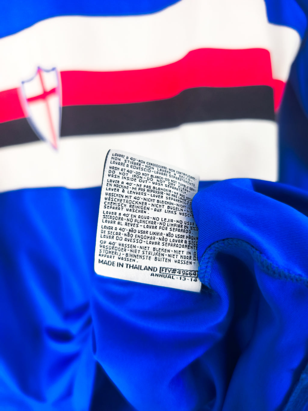 Camisola Oficial Sampdoria 2013/14 | Long Sleeve