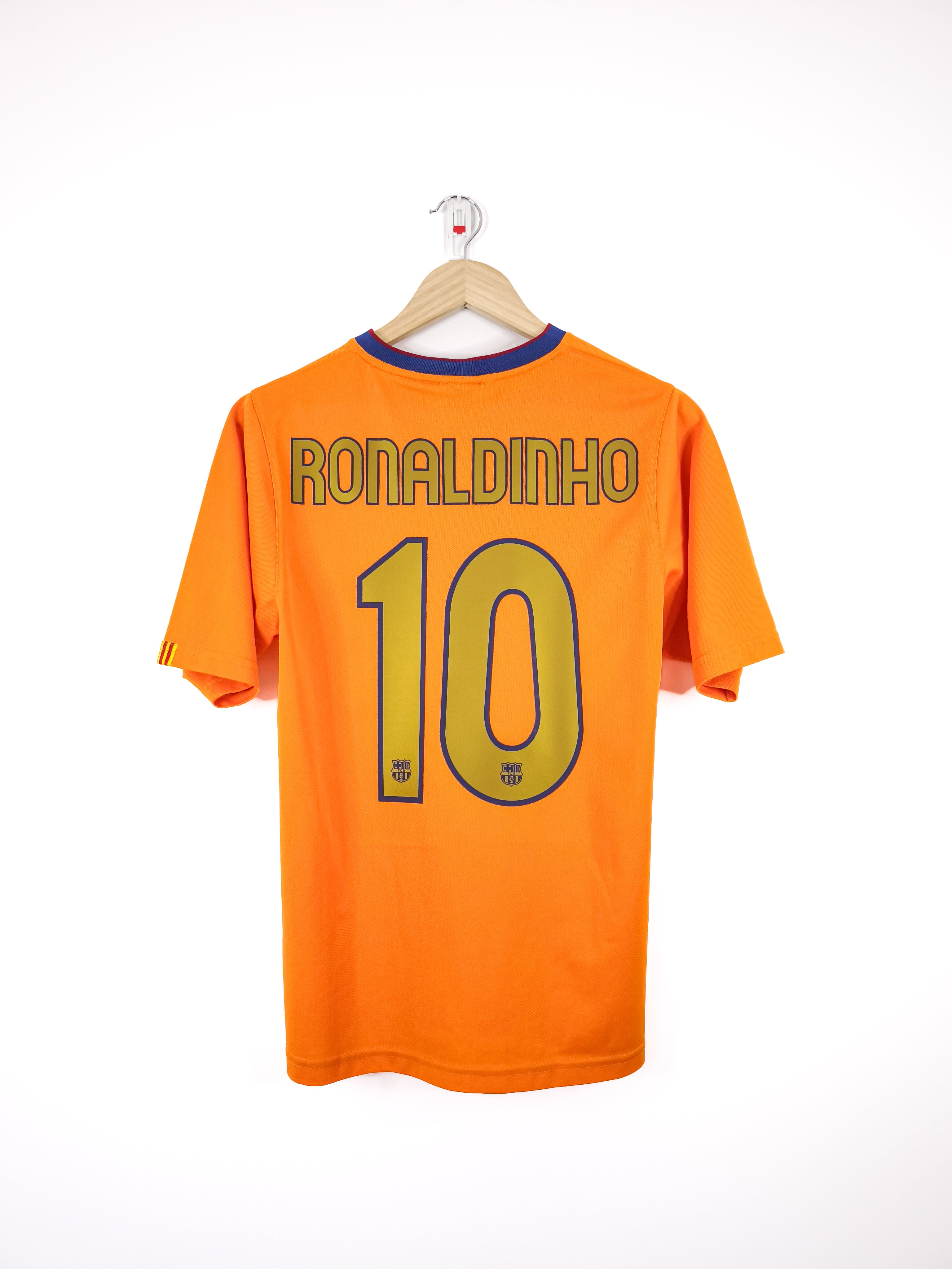 Camisola Oficial FC Barcelona 2006/08 | Ronaldinho #10