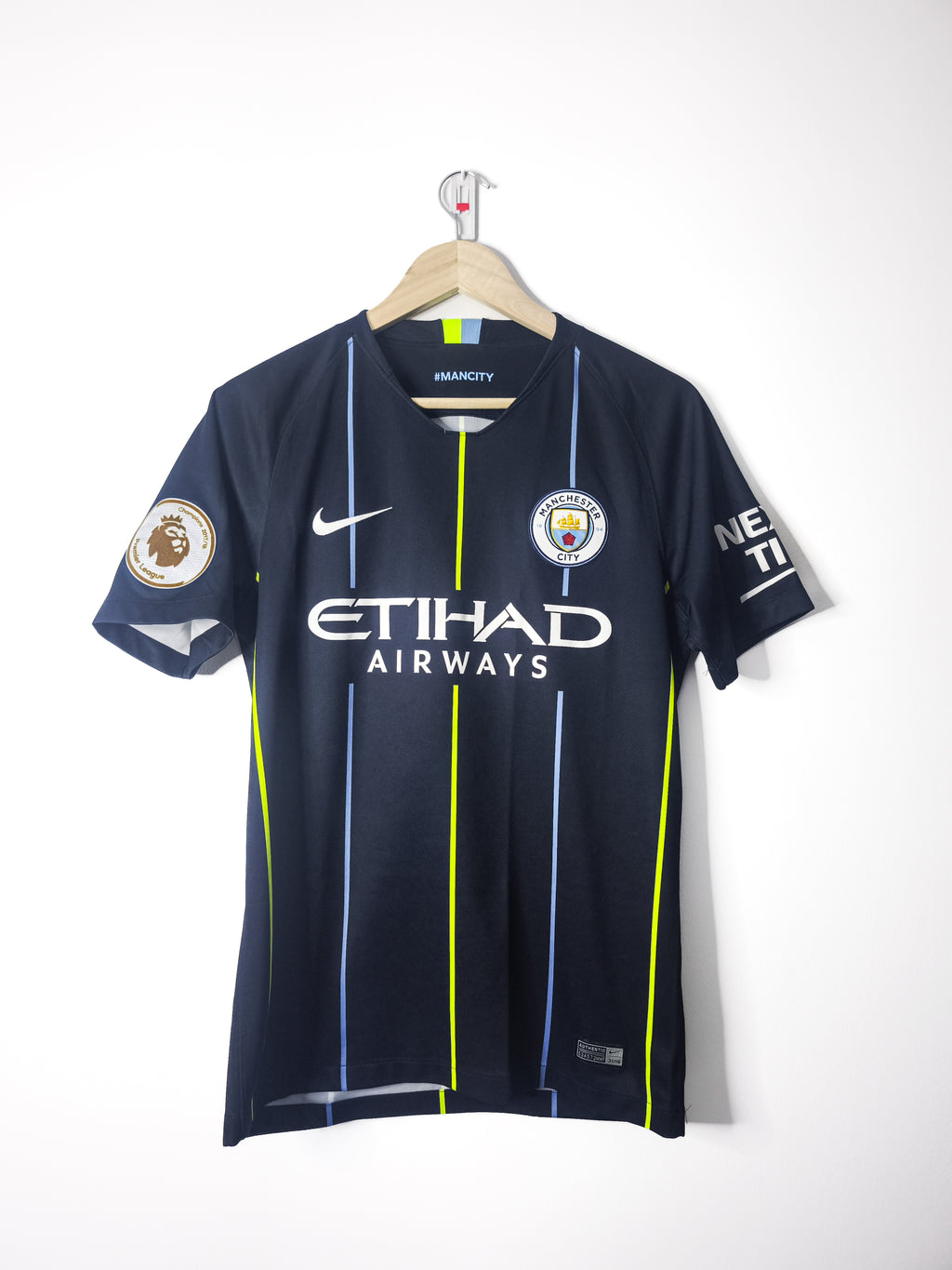 Camisola Oficial Manchester City 2018/19 | Kun Agüero #10