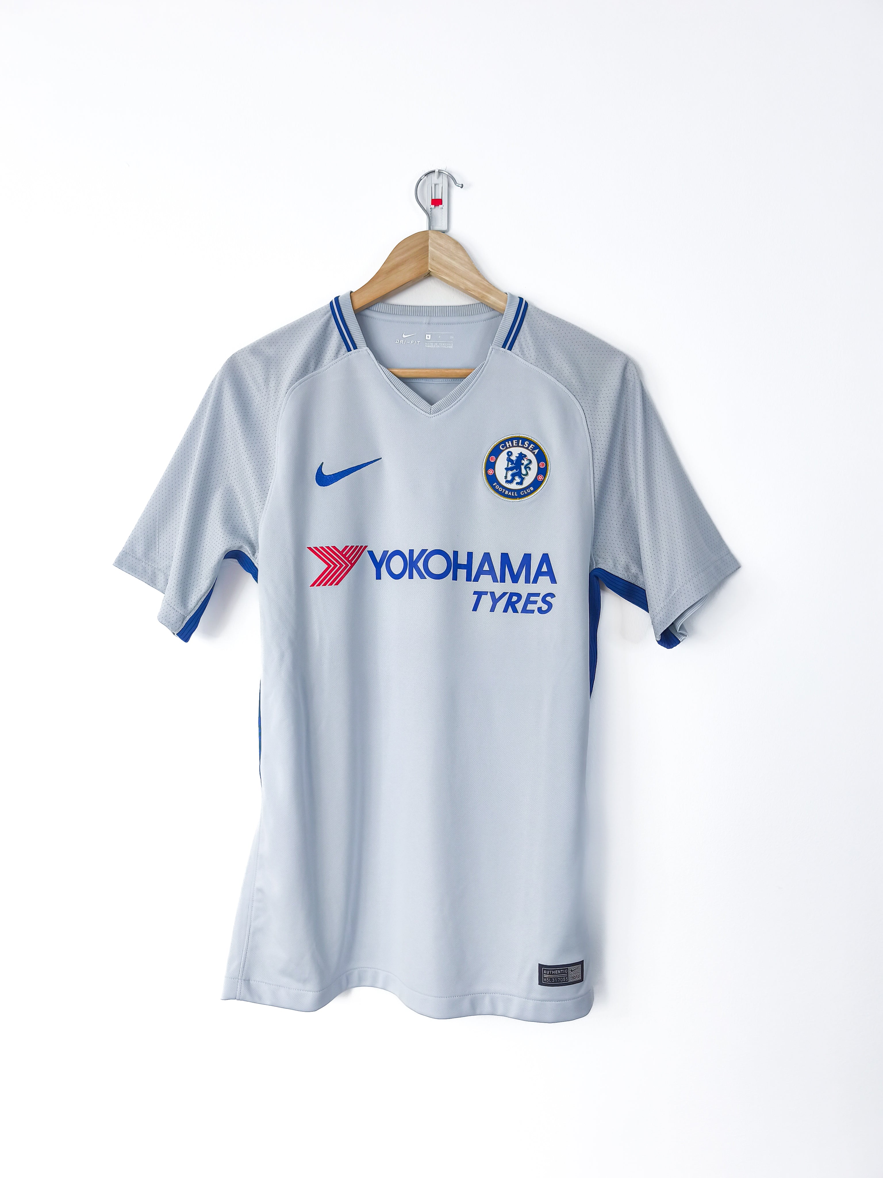 Camisola Oficial Chelsea 2017/18 | Pedro #11