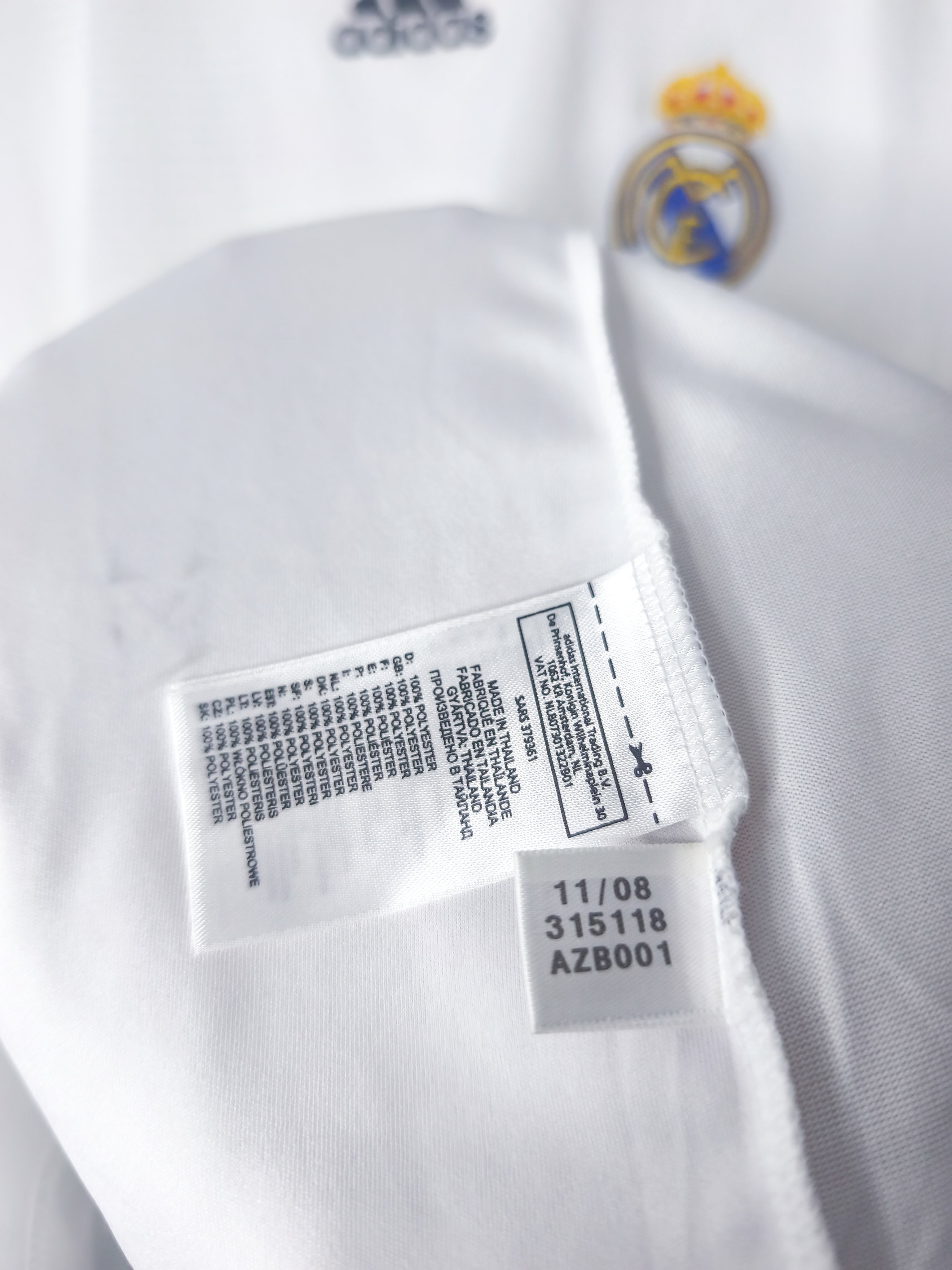 Camisola Oficial Real Madrid 2008/09 | Van Nistelrooy #17