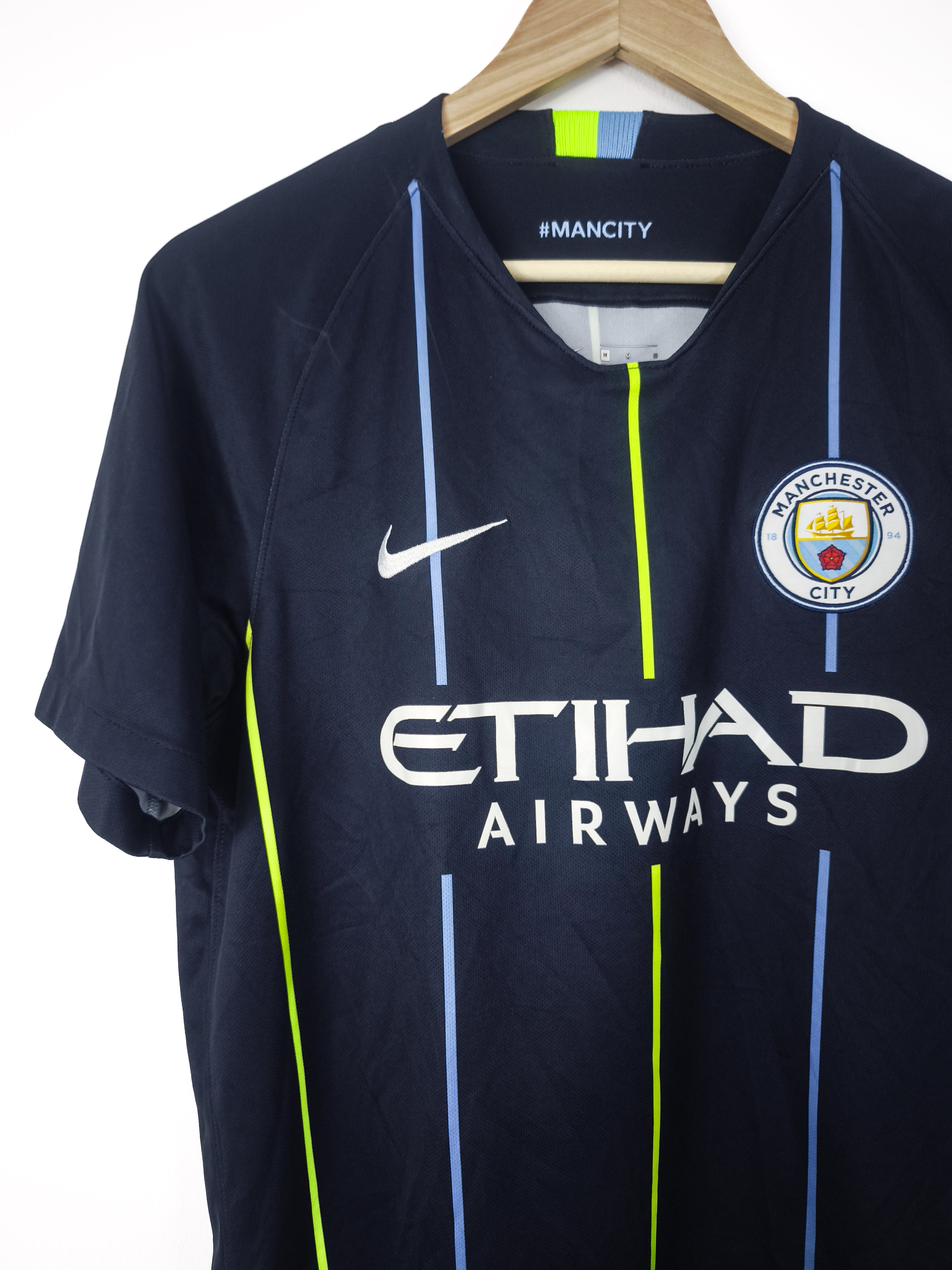 Camisola Oficial Manchester City 2018/19 | Agüero #10
